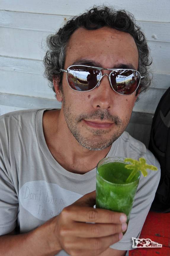 Uma bela caipirinha em Cabo Polonio, no litoral do Uruguai